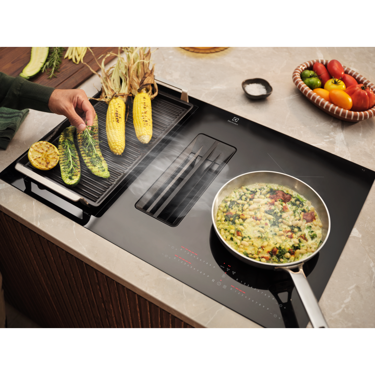 Electrolux - Ploča sa aspiratorom - ECC8344