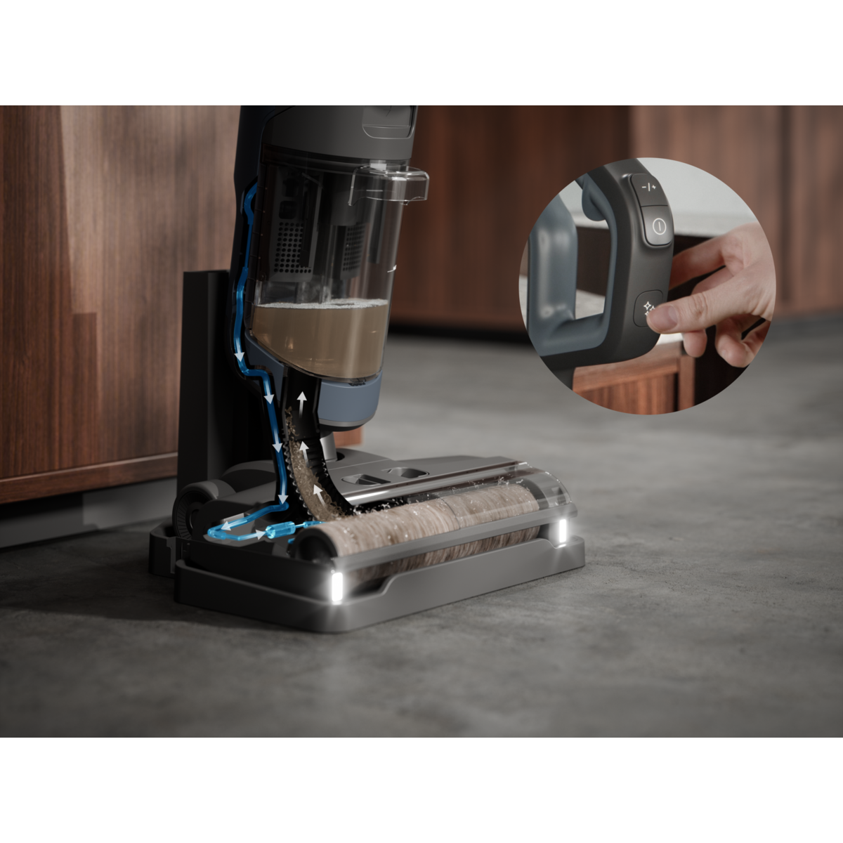 Electrolux - Wet&Dry bežični štapni usisivač - EW81U3DB