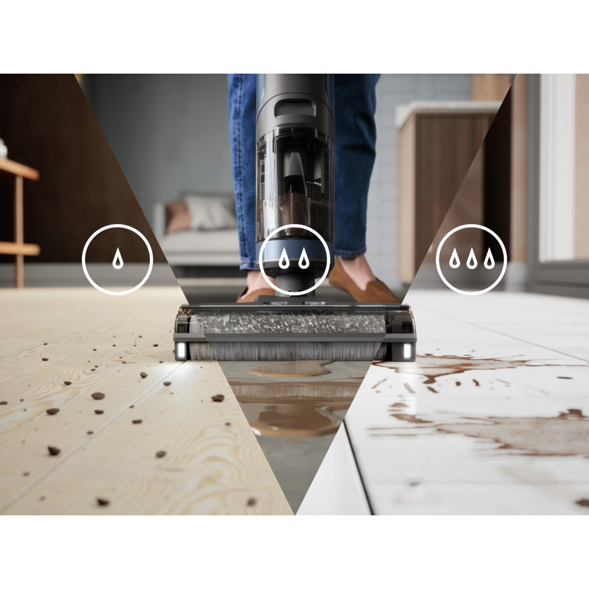 Electrolux - Wet&Dry bežični štapni usisivač - EW81U3DB