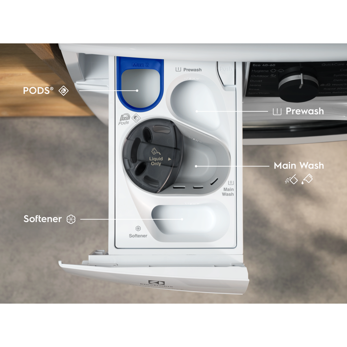 Electrolux - 8 kg washing machine - EW8F4484EU