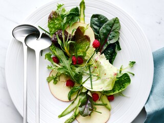 Sveža servirana salata iz frižider-zamrzivača Electrolux TwinTech