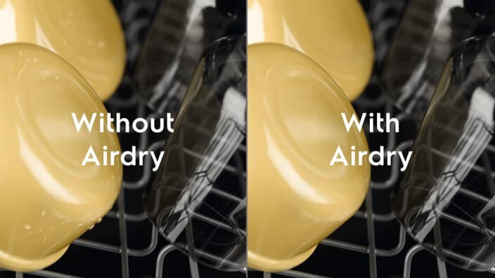 Dishwasher with AirDry Technology