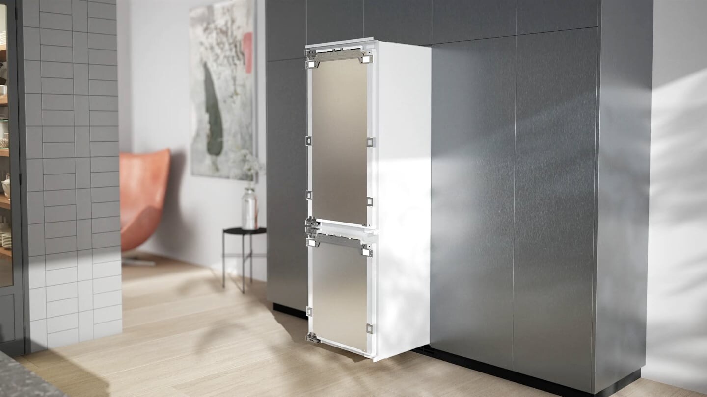 Installation of fridge freezer