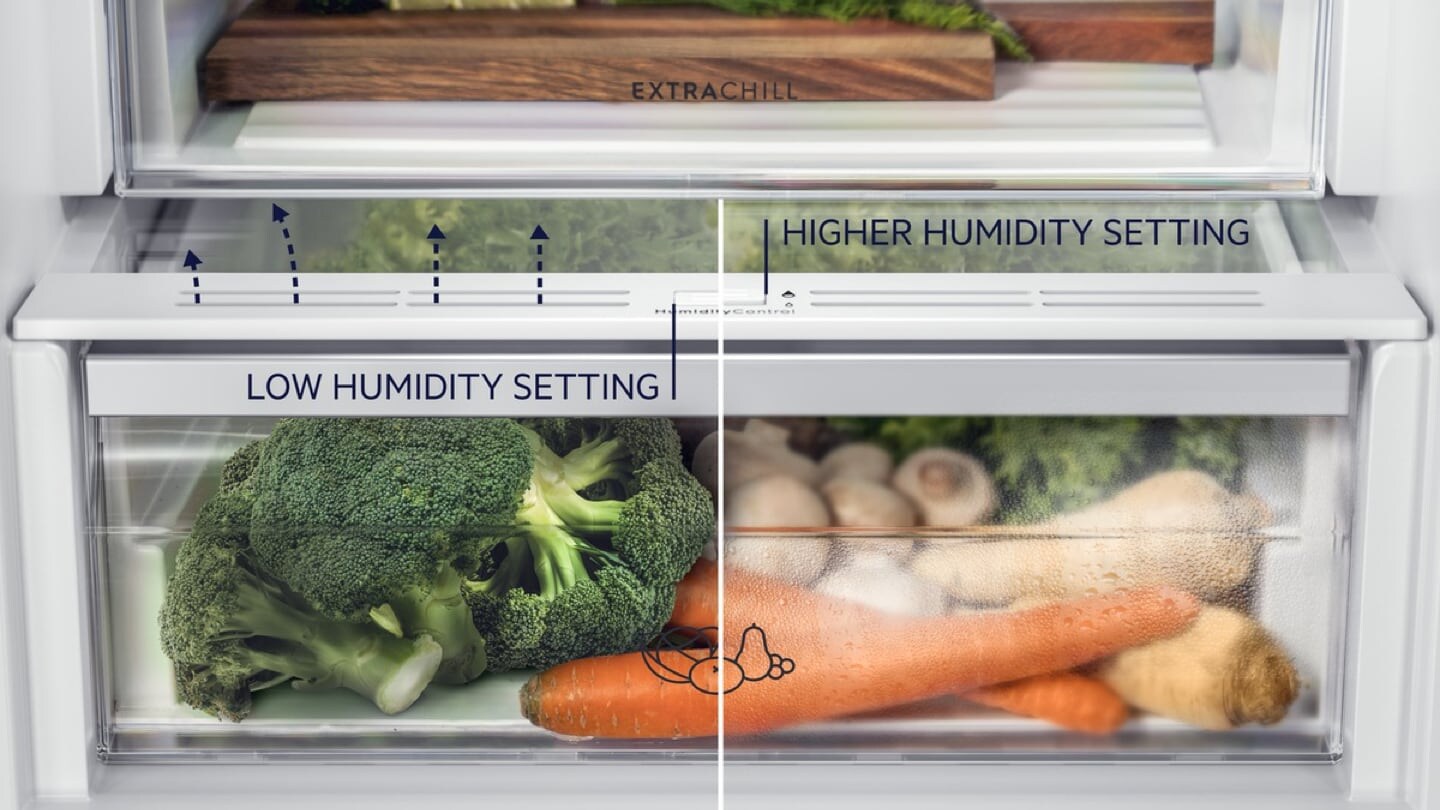 Veggies in fridge drawer