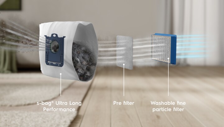 HEPA filter components