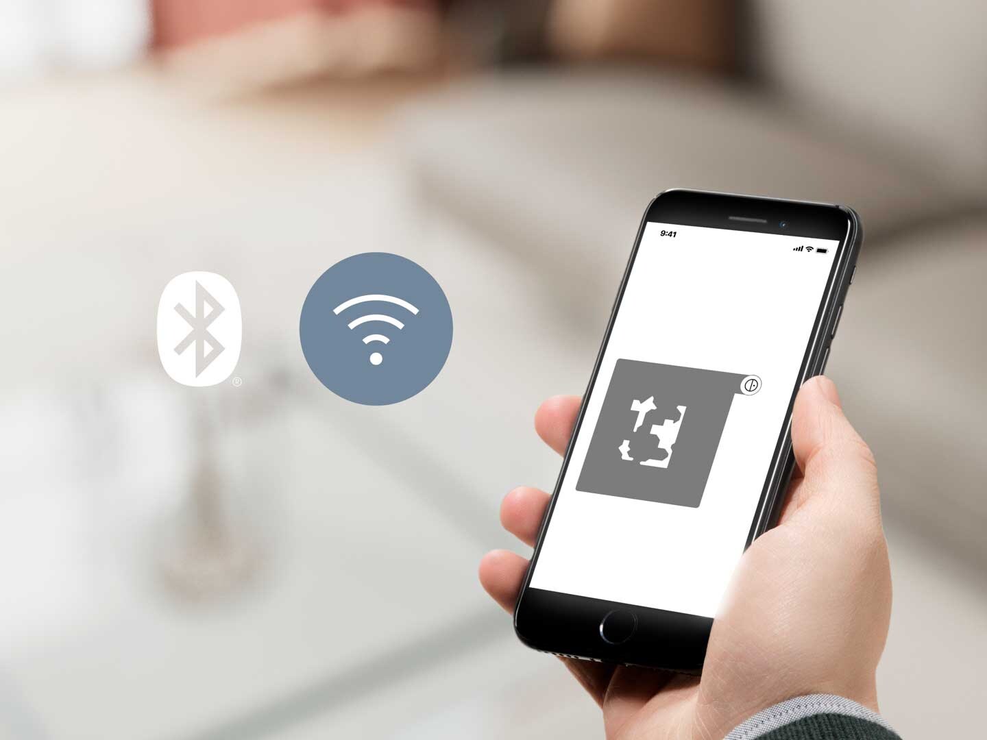 Electrolux app on phone screen